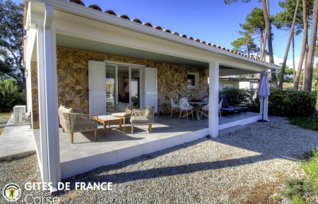 G&icirc;te n&deg;64252 Ghisonaccia - Corse - Gite &agrave; Ghisonaccia, C&ocirc;te-Orientale, Haute-Corse, labellis&eacute; Gites de France : la maison