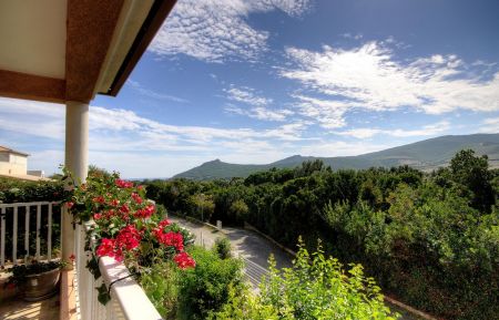 G&icirc;te n&deg;64041 Pietracorbara - Corse - Gite &agrave; Pietracorbara, Grand Bastia, Haute-Corse, labellis&eacute; Gites de France: la vue de la terrasse