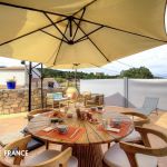 G&icirc;te &agrave; Santa Reparata Di Balagna, La Balagne, Haute-Corse, labellis&eacute; G&icirc;tes de France: la terrasse