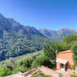 Gite à Ota, La Cote Ouest, Corse du Sud, labellisé Gîtes de France : le gite avec la vue Gite à Ota, La Cote Ouest, Corse du Sud, labellisé Gîtes de France : le gite avec la vue