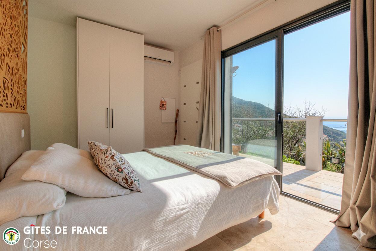 chambre d'hôtes à Sollacaro, le Grand Valinco Corse du sud, labellisé Gîtes de France la chambre photo 6