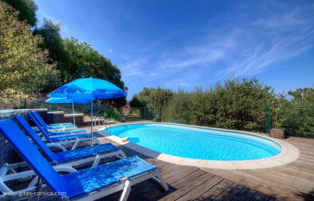 G&icirc;te n&deg;62822 Monticello - Corse - G&icirc;te &agrave; Monticello,Balagne, Haute-Corse, labellis&eacute; G&icirc;tes de France : la piscine