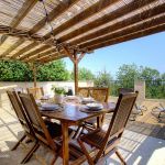 Gite &agrave; Poggio Mezzana, C&ocirc;te Orientale, Haute Corse, labellis&eacute; Gites de France : la terrasse 