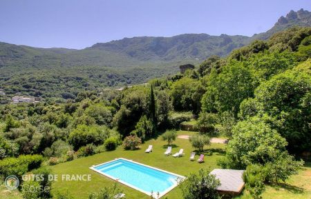 Gîte à Sisco, Grand Bastia, Haute-Corse, labellisé Gîtes de France : la piscine commune Gîte n°62662 Sisco - Corse - Gîte à Sisco, Grand Bastia, Haute-Corse, labellisé Gîtes de France : la piscine commune