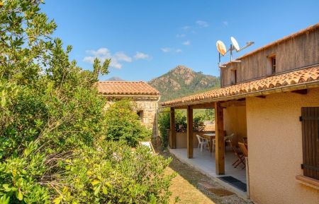 G&icirc;te n&deg;14392 Bastelica - Corse - G&icirc;te &agrave; Bastelica, le Grand Ajaccio, le jardin
