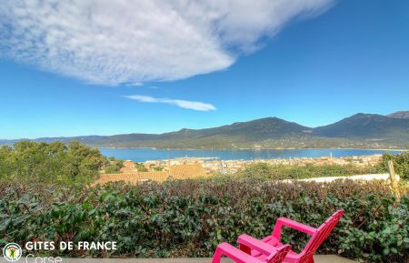 G&icirc;te n&deg;24451 Propriano - Corse - G&icirc;te &agrave; Propriano, Corse du sud, le Grand Valinco, labellis&eacute; G&icirc;tes de France : la la terrasse
