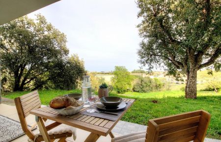 Gîte à Furiani, Grand Bastia, Haute Corse, labellisé Gites de France: la terrasse Gîte n°63361 Furiani - Corse - Gîte à Furiani, Grand Bastia, Haute Corse, labellisé Gites de France: la terrasse