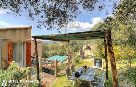 G&icirc;te n&deg;23433 Figari - Corse - Gite &agrave; Figari, le Sud Corse, Corse du Sud, labellis&eacute; G&icirc;tes de France : la terrasse