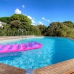 G&icirc;te &agrave; Porto Vecchio, Le Sud Corse, labellis&eacute; Gites de France :la piscine hors sol