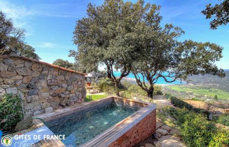 G&icirc;te n&deg;28222 Viggianello - Corse - Gite 28222-Viggianello-le-grand-valinco-corse-du-sud-labellis&eacute;-gites-de-france la piscine