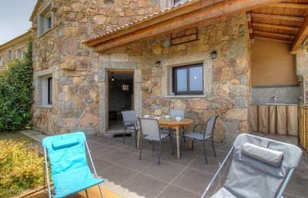 G&icirc;te n&deg;22152 Belv&eacute;d&egrave;re-Campomoro - Corse - Gite &agrave; Belv&eacute;dere Compomoro, Le Grand Valinco, Corse du Sud Labellis&eacute; G&icirc;tes de France : la terrasse