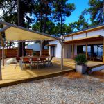 Gite &agrave; Ghisonaccia, C&ocirc;te-Orientale, Haute-Corse, labellis&eacute; Gites de France : la terrasse
