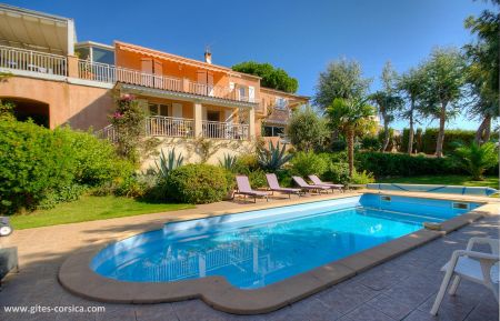 G&icirc;te n&deg;23621 Afa - Corse - Gite &agrave; Afa, grand Ajaccio, Corse du Sud, labellis&eacute; Gites de France : la piscine