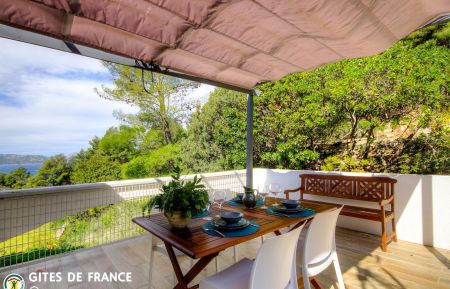 Gite à Saint-Florent, Grand-Bastia, Haute-Corse, labellisé Gites de France: la terrasse Gîte n°63701 Saint-Florent - Corse - Gite à Saint-Florent, Grand-Bastia, Haute-Corse, labellisé Gites de France: la terrasse