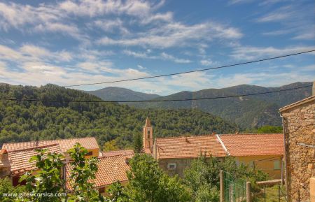 Gîte à Evisa, la côte ouest, Corse du sud, labellisé Gîte de France : la vue Gîte n°19312 Évisa - Corse - Gîte à Evisa, la côte ouest, Corse du sud, labellisé Gîte de France : la vue