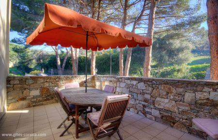 Gîte à Patrimonio, Grand Bastia, Haute-Corse, labellisé Gîtes de France : la terrasse Gîte n°56481 Patrimonio - Corse - Gîte à Patrimonio, Grand Bastia, Haute-Corse, labellisé Gîtes de France : la terrasse