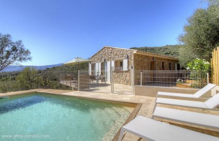 G&icirc;te n&deg;18172 Figari - Corse - Gite &agrave; Figari, le Sud Corse, Labeliss&eacute; G&icirc;tes de France : la piscine