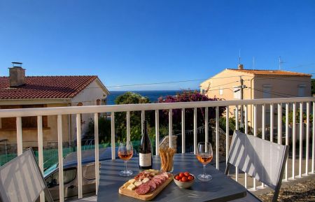 G&icirc;te n&deg;59232 Calvi - Corse - Gite &agrave; Calvi, Balagne, Haute-Corse, labellis&eacute; Gites de France : le balcon