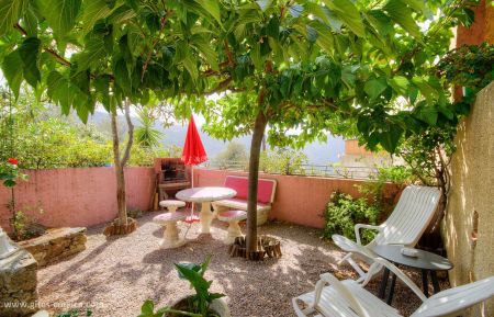 Gîte à Lama, Balagne, Haute-Corse, labellisé Gîtes de France : le jardin Gîte n°62601 Lama - Corse - Gîte à Lama, Balagne, Haute-Corse, labellisé Gîtes de France : le jardin