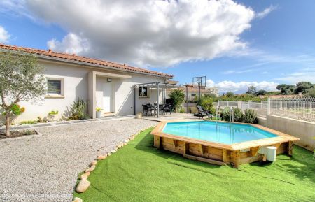 G&icirc;te n&deg;26481 Alata - Corse - Gite &agrave; Alata; Le Grand Ajaccio : Corse du Sud, labelis&eacute; G&icirc;tes de France: piscine