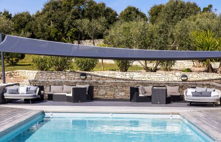 G&icirc;te n&deg;21112 Bonifacio - Corse - G&icirc;te rural &agrave; Bonifacio en Corse du Sud, labellis&eacute; G&icirc;tes de France : la piscine