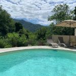 G&icirc;te &agrave; Valle d'Alesani, la C&ocirc;te orientale, Haute-Corse, labellis&eacute; G&icirc;tes de France : la piscine