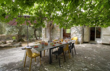 G&icirc;te n&deg;62091 Santa-Lucia-di-Mercurio - Corse - Gite &agrave; Santa Lucia di Mercurio, centre Corse, Haute-Corse, labellis&eacute; G&icirc;tes de France : terrasse