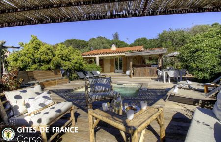 G&icirc;te n&deg;26591 Sainte lucie de porto vecchio - Corse - Gite &agrave; Sainte Lucie de Porto-Vecchio, le Sud Corse, Labellis&eacute; G&icirc;tes de France : la piscine
