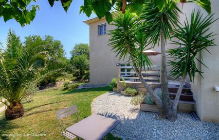 Gîte à Rapale, Grand Bastia, Haute-Corse, labellisé Gîtes de France : le jardin Gîte n°62741 Rapale - Corse - Gîte à Rapale, Grand Bastia, Haute-Corse, labellisé Gîtes de France : le jardin