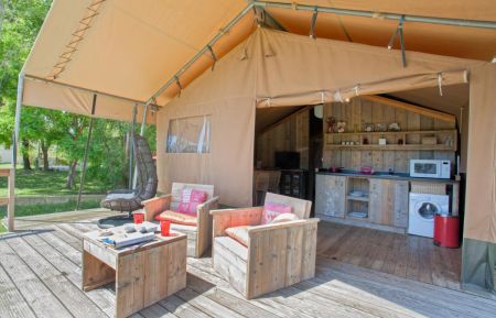 Tente lodge58804 Ghisonaccia - Corse - photo