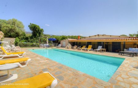 Gîte à Pianotoli Caldarello - le sud Corse- labellisé Gîtes de France - la piscine Gîte n°22775 Pianottoli-Caldarello - Corse - Gîte à Pianotoli Caldarello - le sud Corse- labellisé Gîtes de France - la piscine