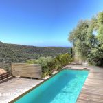 G&icirc;te &agrave; Santa Reparata di Balagna, Balagne, Haute-Corse, labellis&eacute; G&icirc;tes de France : la piscine commune