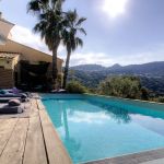 G&icirc;te &agrave; Santa Reparata di Balagna, Balagne, Haute-Corse, labellis&eacute; G&icirc;tes de France : la piscine